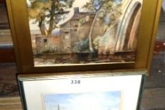 338-Two-Framed-Watercolours-by-RS-Cork-Knaresborough-Thames-at-Greenwich