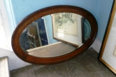 348-Wood-Frame-Oval-Mirror