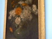 352-Frame-Painting-on-Board-of-Still-Life-Flowers