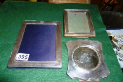 395-Three-White-Metal-Picture-Frames