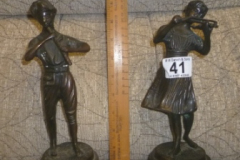 041-Pair-of-Cast-Musical-Figures