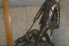 042-Spelter-Figure-of-Huntsman-and-Hound