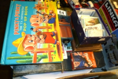 084-Tray-of-Playing-Cards-Books-etc