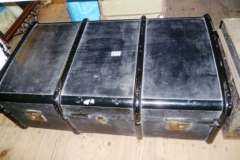 271-Large-Black-Steamer-Trunk
