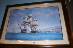 309-Framed-Print-of-a-Galleon