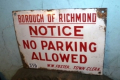 319-Metal-Sign-Borough-of-Richmond-No-Parking-Allowed