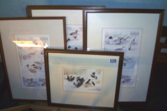 326-4-Framed-Ltd-Ed-Prints-of-Birds
