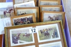 0012-Small-Framed-Horse-Racing-PicturesCards-etc
