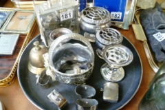 0181-Assorted-Plated-Bowls-Clock-Vesta-etc