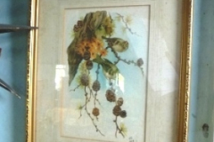 0299-Framed-Watercolour-of-Birds