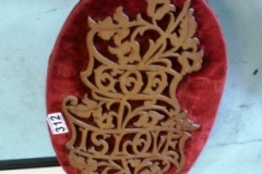 0312-God-is-Love-Wooden-and-Velvet-Wall-Hanging