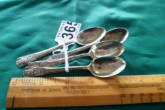 0365-Set-of-4-Silver-Teaspoons