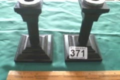 0371-Pair-of-Ebonised-Candlesticks-with-Silver-Rims