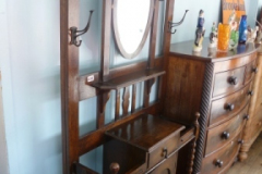 0406-Antique-Mirror-Backed-Hall-Stand