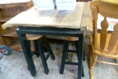 0448-Rustic-Timber-and-2-High-Stools