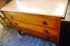 0459-Oak-3-Drawer-Chest