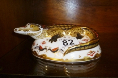 082-Royal-Crown-Derby-Crocodile