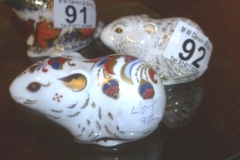 092-Royal-Crown-Derby-Bank-Vole-and-River-Bank-Vole