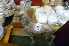 107-Metal-Stag-Figure
