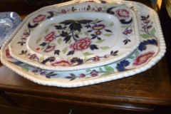 118-Fancy-Ironstone-China-Meat-Plates