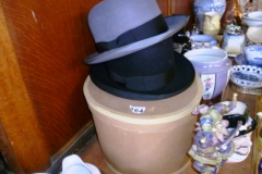 164-2-Bowler-Hats-by-Moores-Size-7-and-Hat-Box