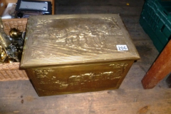 206-Brass-Log-Box-containing-DVDs-etc