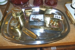 264-Tray-of-Brassware-etc