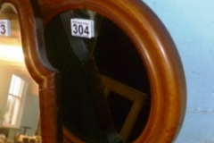 304-Round-Pine-Framed-Mirror