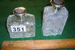 351-2-Silver-Top-Perfume-Bottles