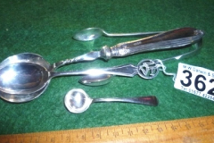 362-Silver-Sugar-Tongs-Spoons-etc