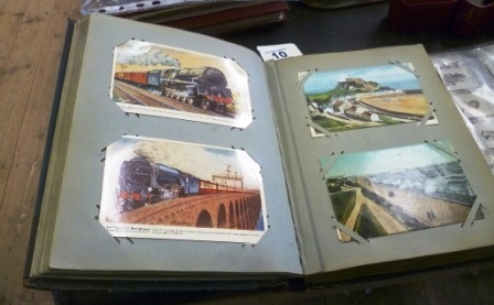 0010-Postcard-Album-containing-Antique-and-Vintage-Cards