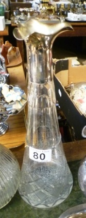 0080-Lead-Crystal-Decanter-with-Plated-Top
