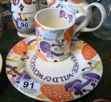 0091-Emma-Bridgewater-Mug-and-Plate-Wild-Mushrooms