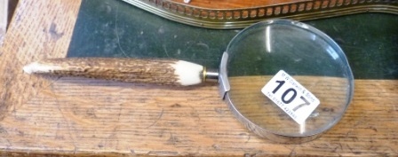 0107-Horn-Handled-Magnifier