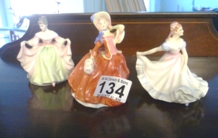 0134-3-Miniature-Royal-Doulton-Figures