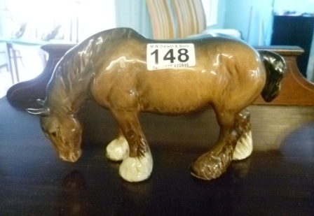 0148-Beswick-Grazing-Shire-Horse