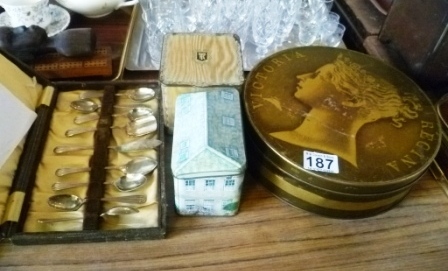 0187-Cutlery-Old-Tins-etc