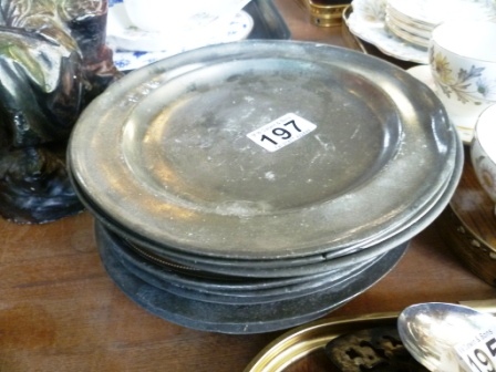 0197-Pewter-Plates-etc