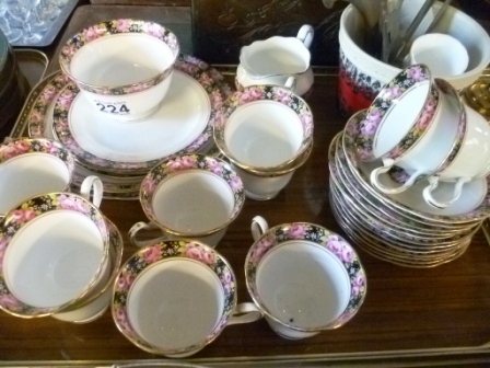0224-Floral-Decorated-Tea-Set