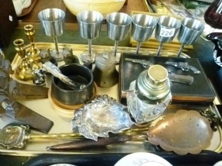 0226-Assorted-Brass-Figures-Bell-etc