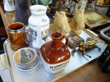 0302-Pair-of-Horse-Head-Figures-China-etc