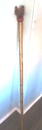 0329-Fox-Head-Walking-Stick