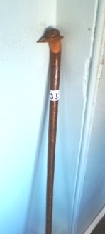 0332-Otter-Topped-Walking-Stick
