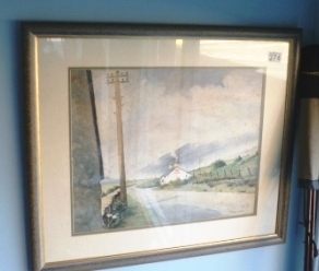0374-Watercolour-of-Don-Llech-Nant-Francon-by-T-Parry-Jones