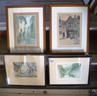0380-Asst-Framed-Prints-by-F-Robson-etc