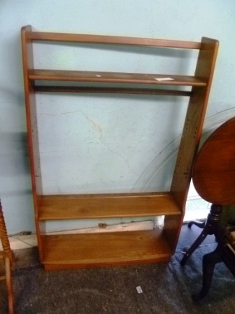 0501-Ercol-Waterfall-Bookcase