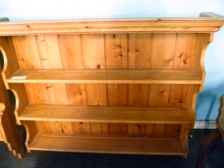 0509-Pine-Wall-Shelving-Unit