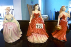 0136-3-Royal-Doulton-Figures-Alison-Special-Occasion-and-Strolling