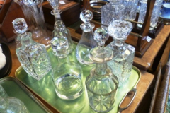 0156-6-Assorted-Glass-Decanters
