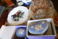 0180-Boxed-Wedgwood-Hunting-Plates-etc